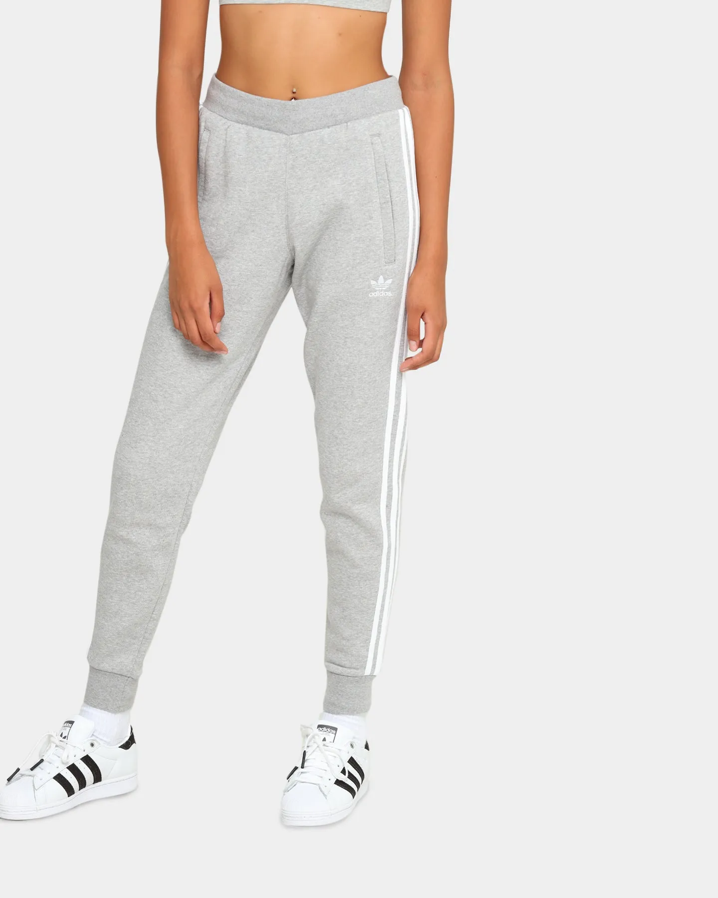 Adidas 3-Stripes Pant Grey Heather