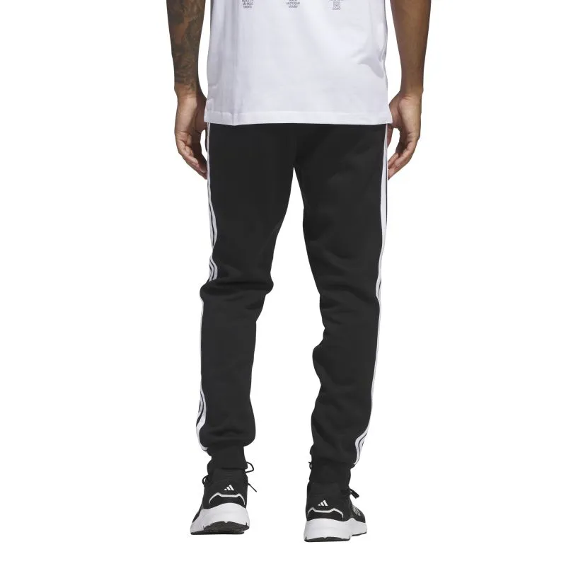 Adidas Mens Essentials 3-Stripes Fleece Trackpant