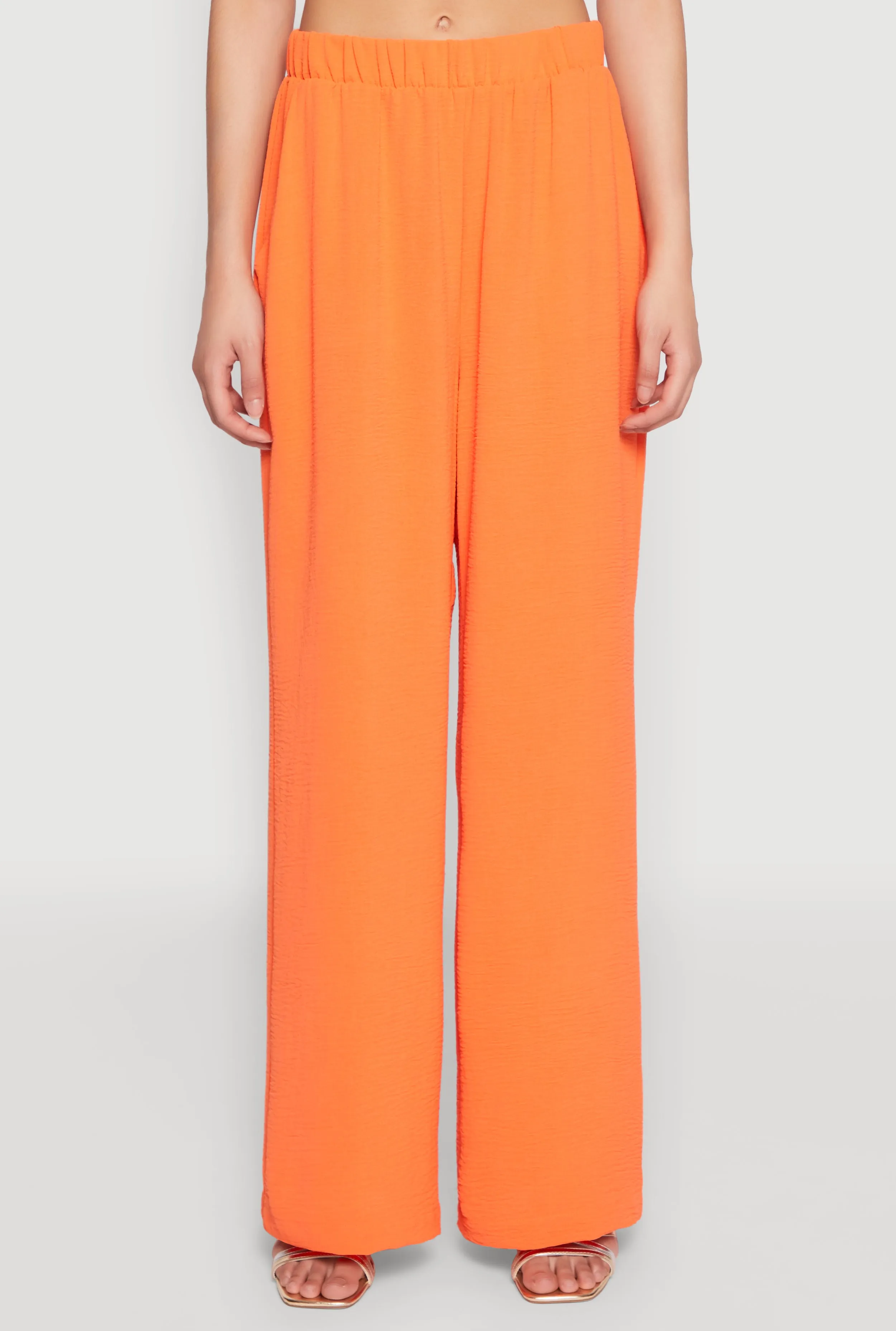 Airy Wide Leg Pants