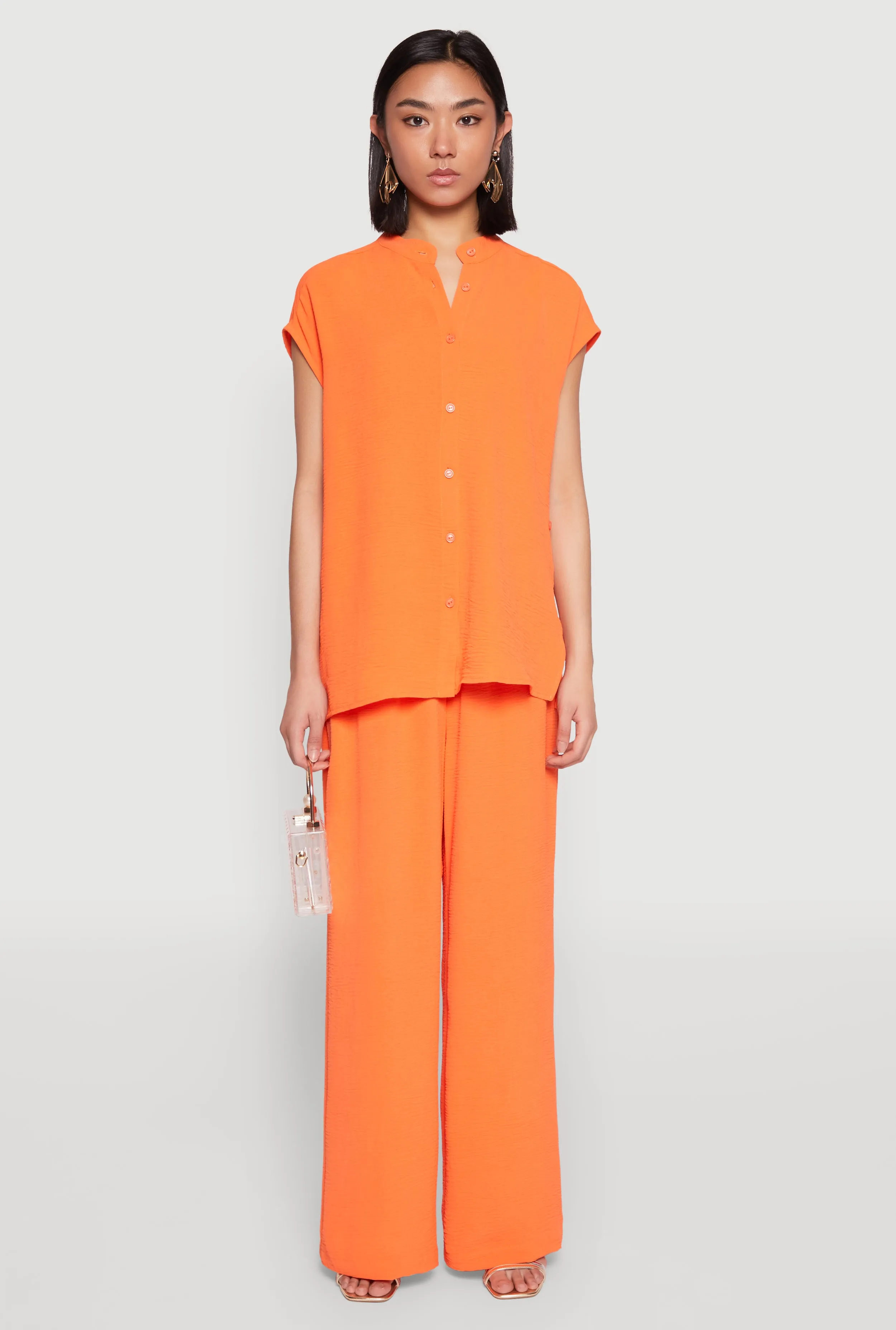 Airy Wide Leg Pants
