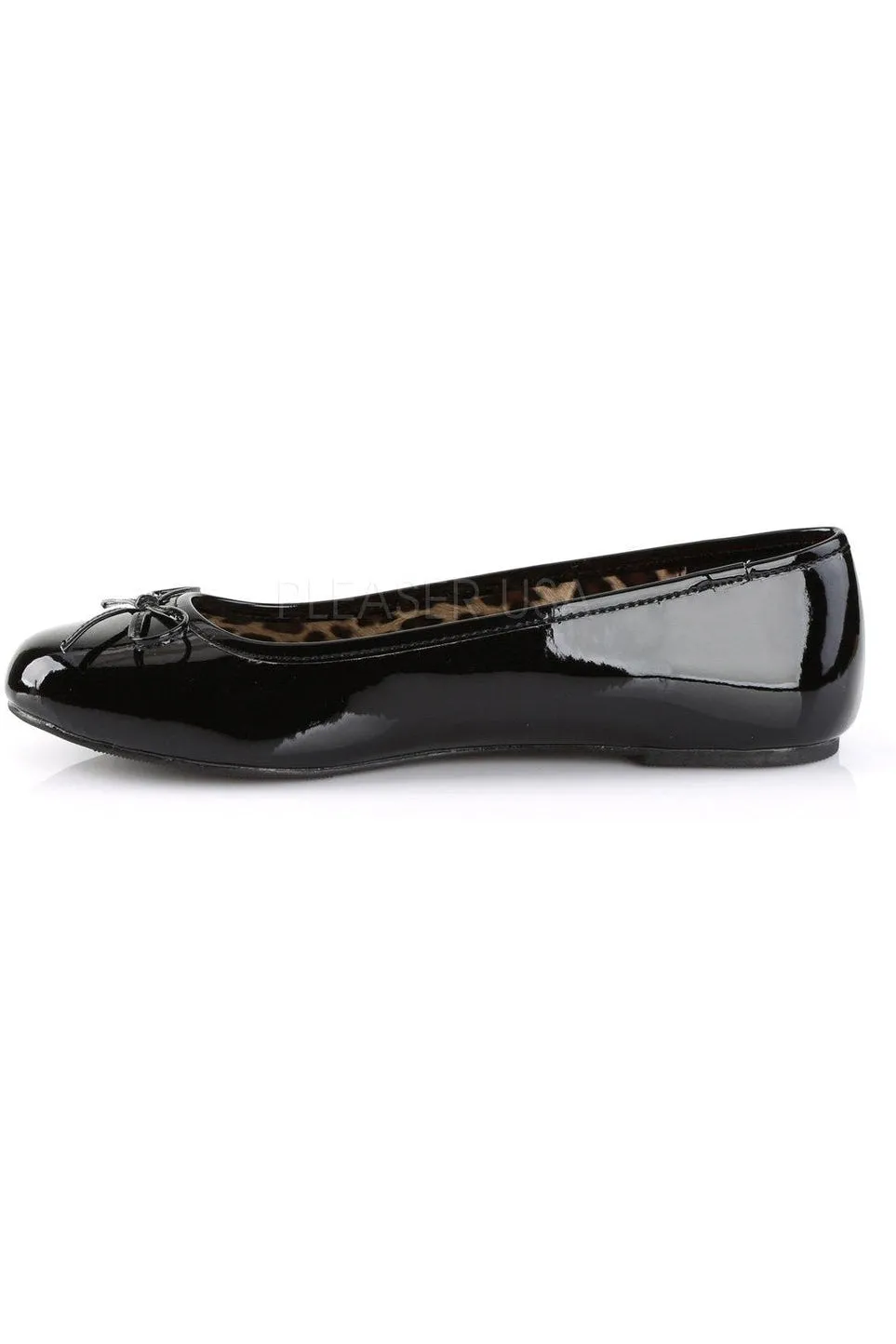 ANNA-01 Flat | Black Patent