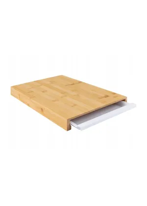 Bamboo Cutting Board With Drip Tray