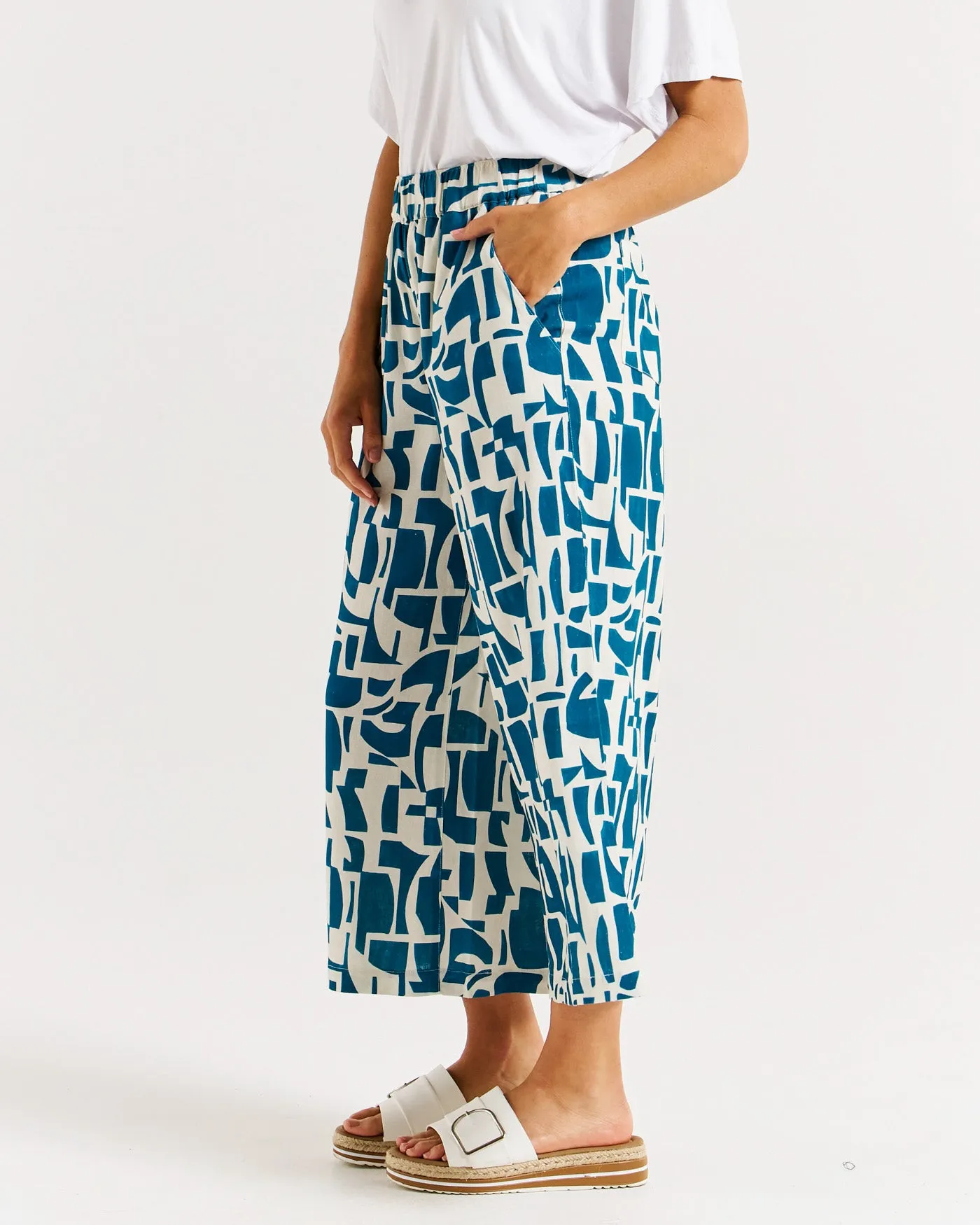 Betty Basics Senorita Pant Geo Print