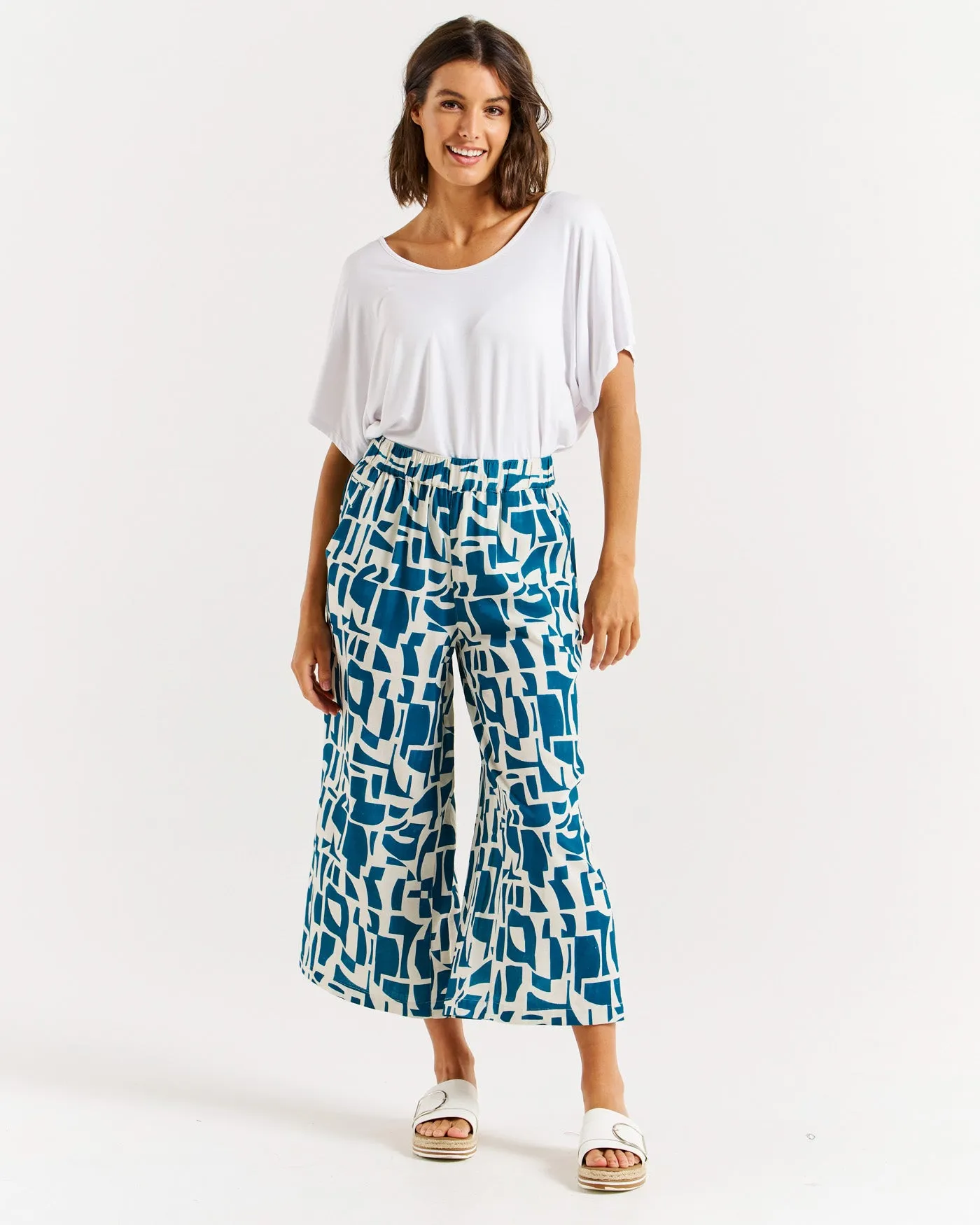 Betty Basics Senorita Pant Geo Print