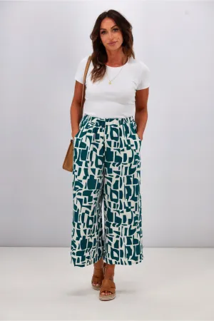 Betty Basics Senorita Pant Geo Print