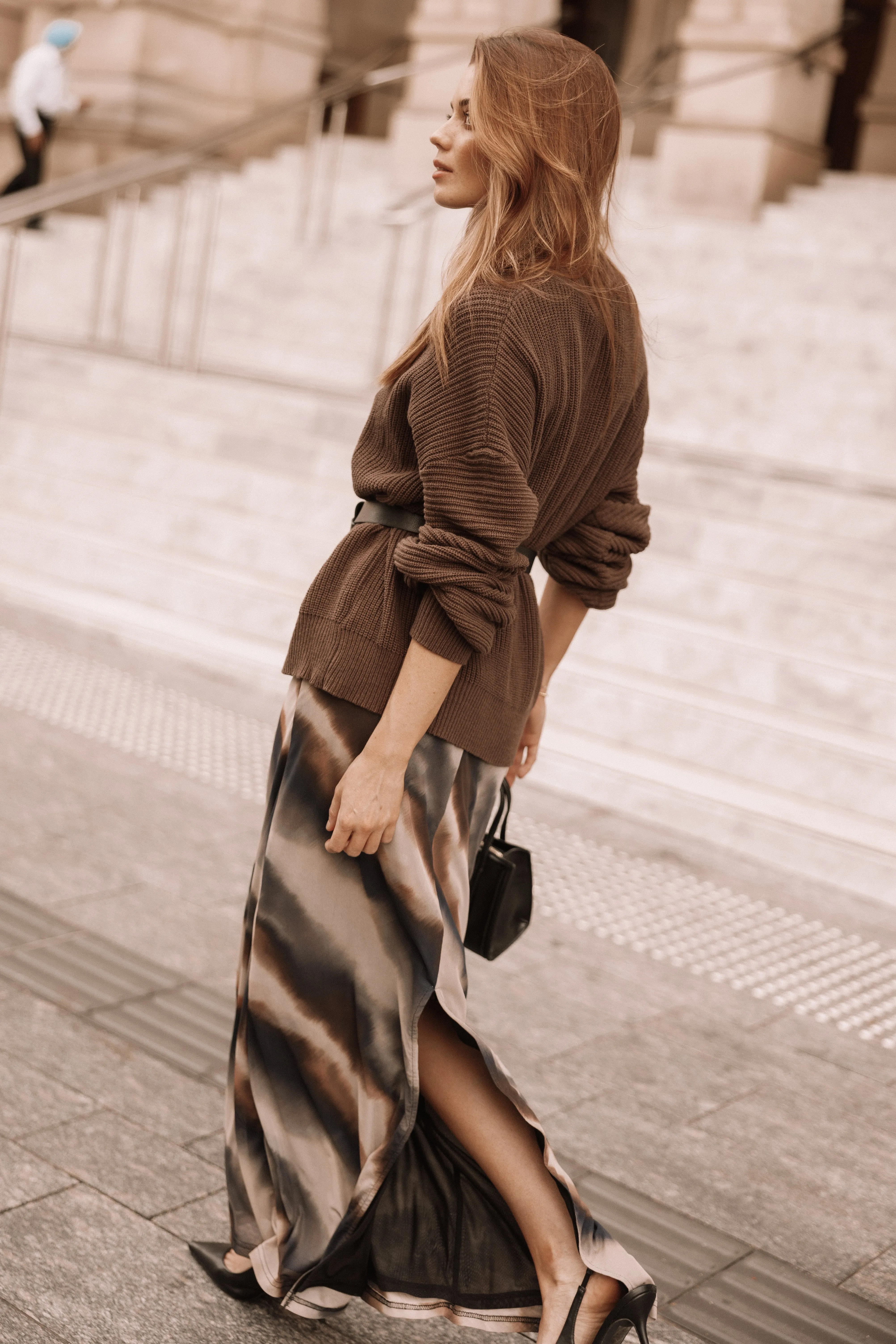 Beverly Maxi Skirt - Dusk Print