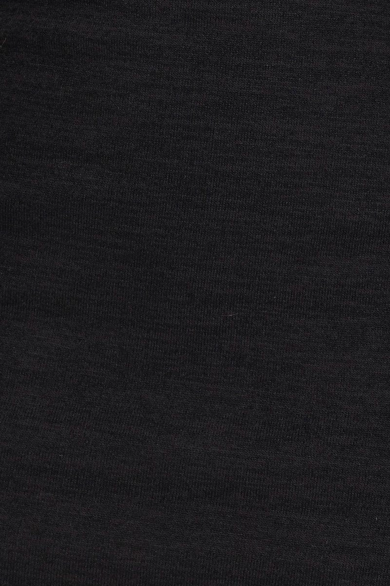 Black Cut Out Detail Mini Dress