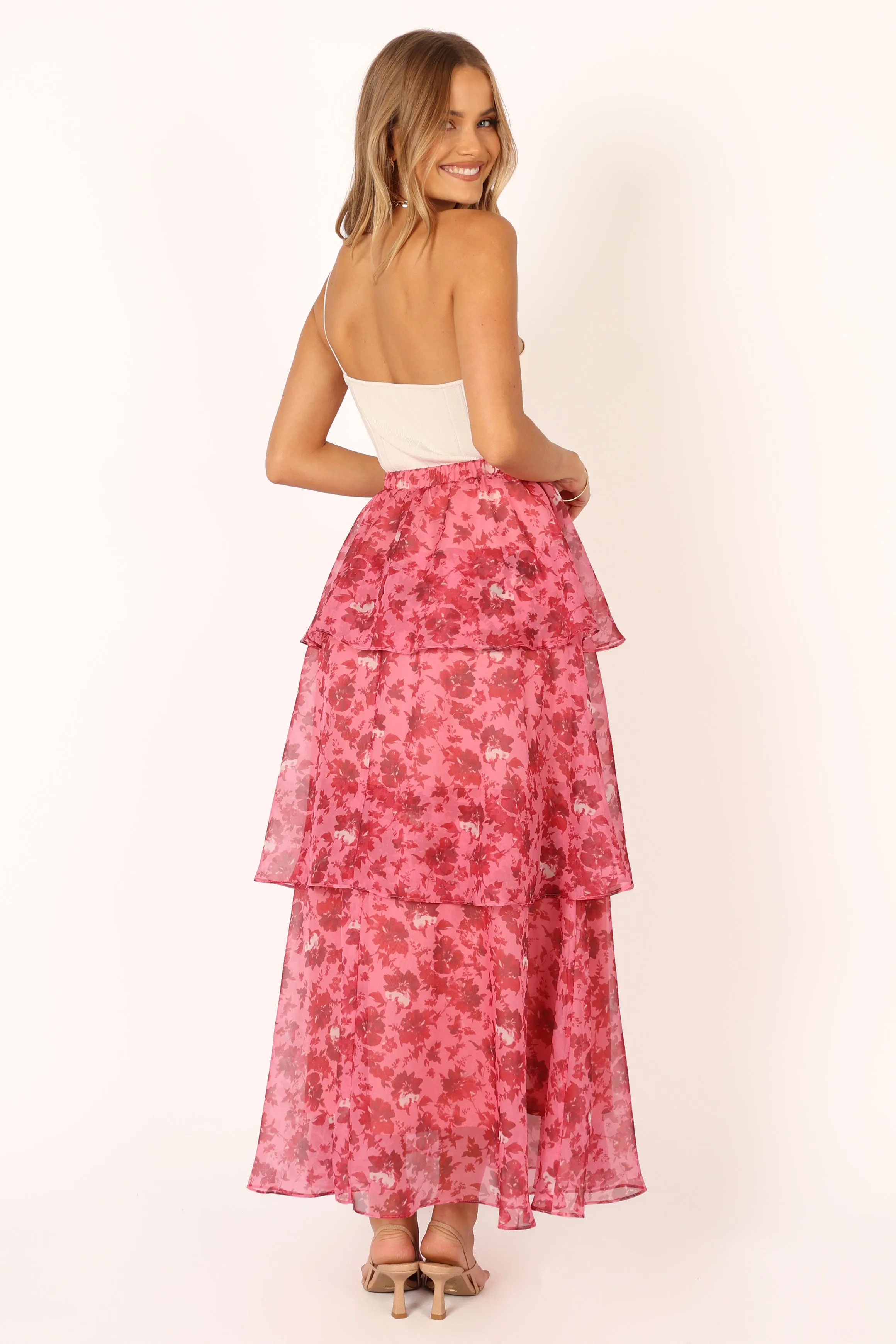 Blaise Frill Skirt - Pink