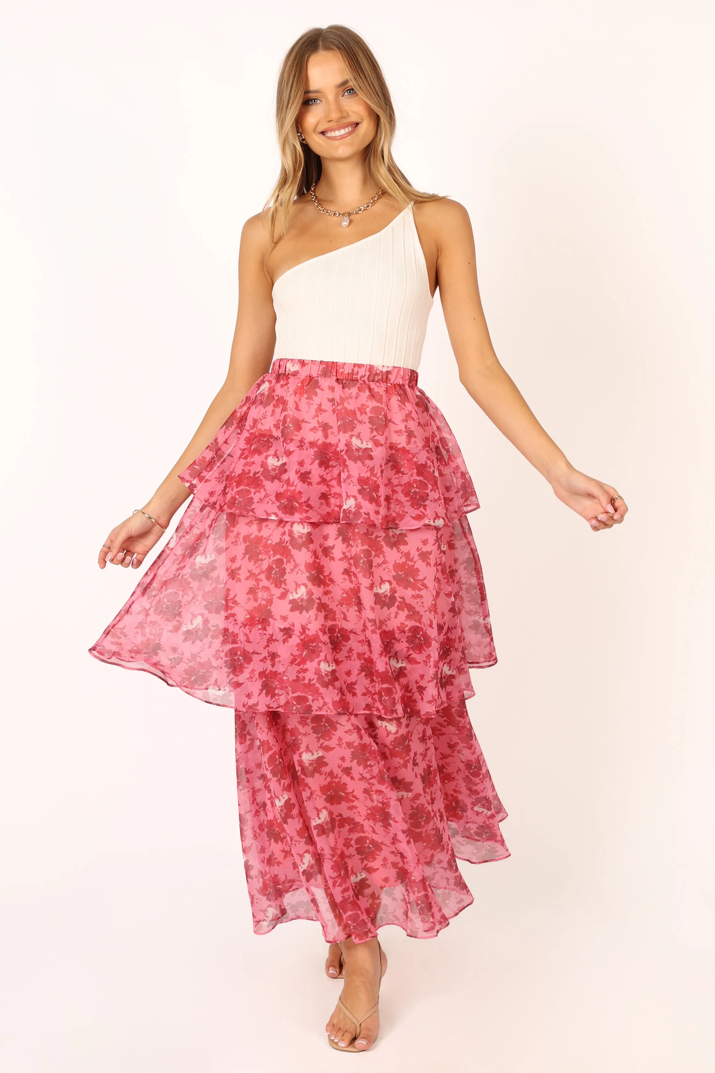 Blaise Frill Skirt - Pink
