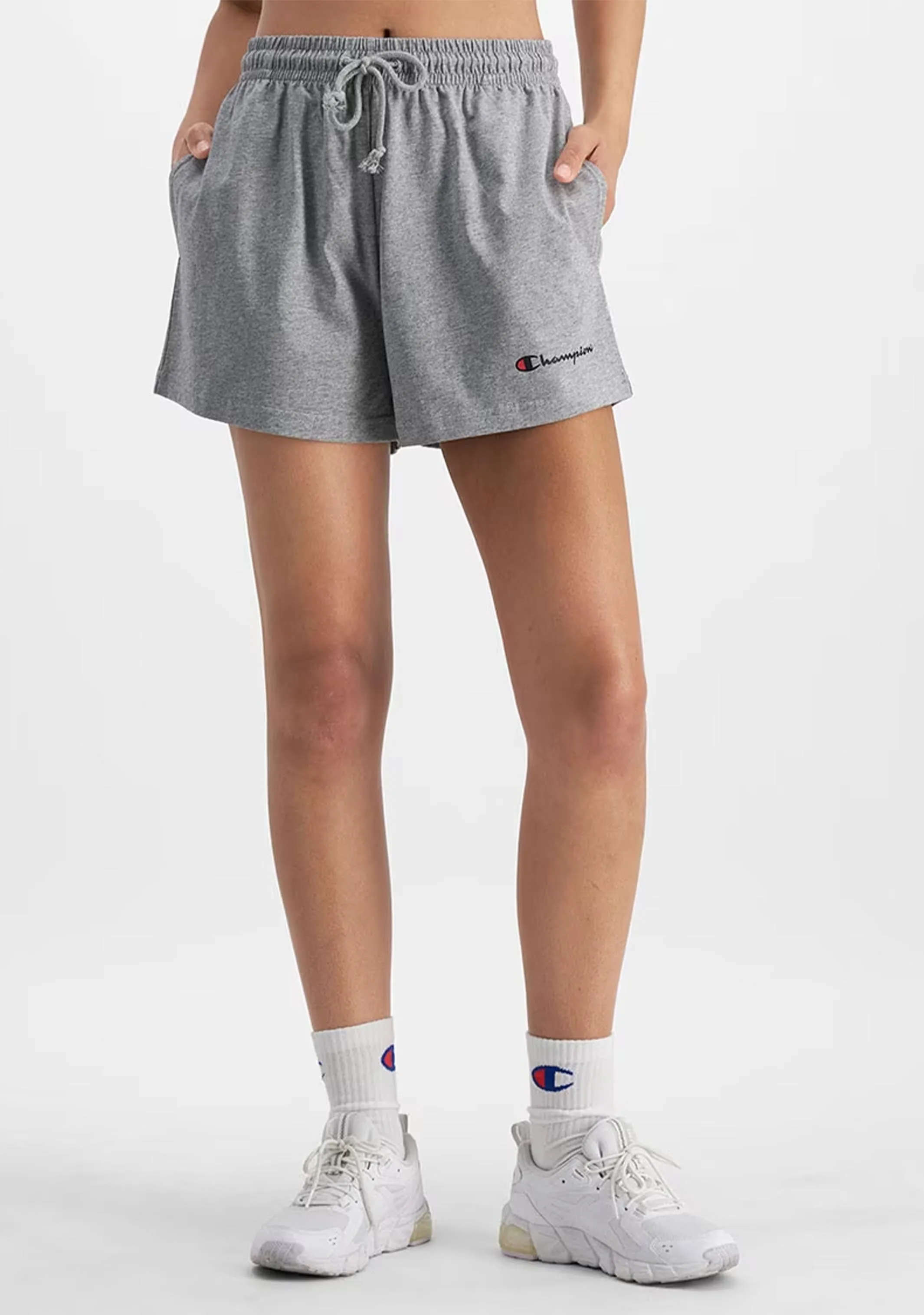 Champion Women’s Jersey Hi-Waist Script Short