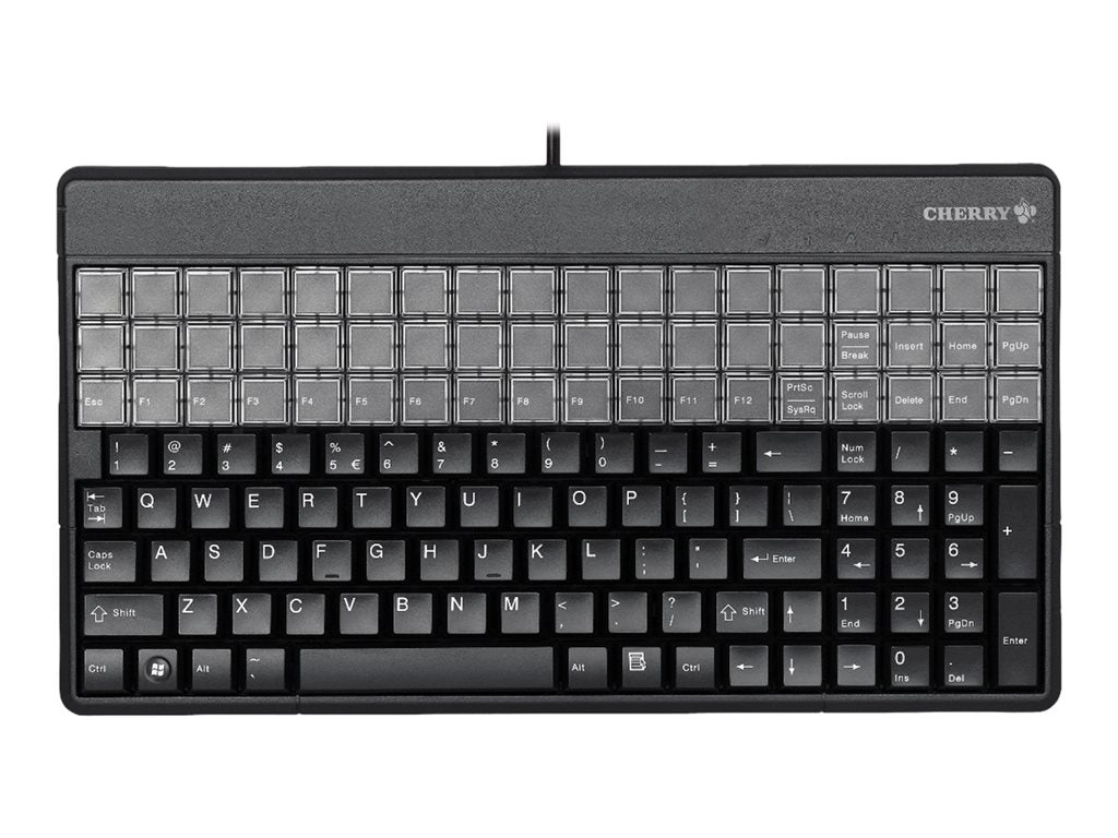 CHERRY SPOS G86-61400 - Keyboard - USB - QWERTY - US - black G86-61400EUADAA
