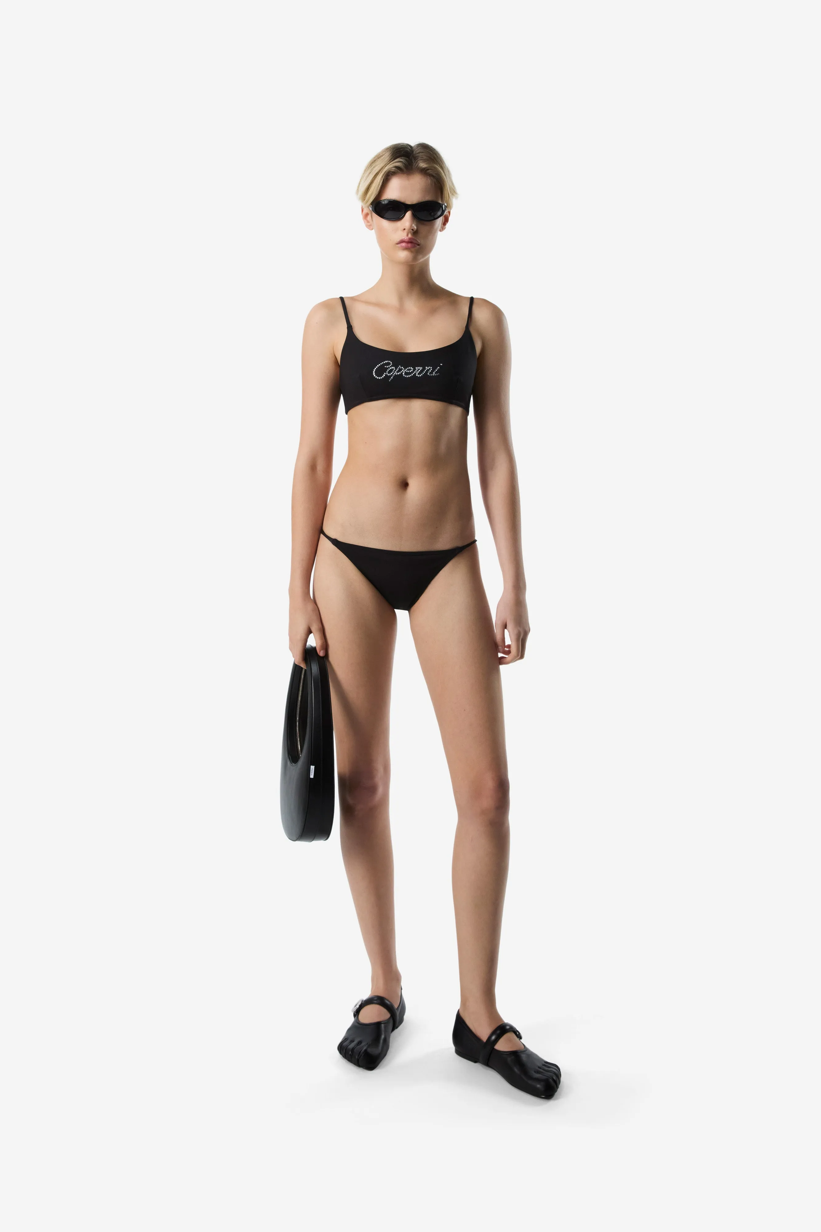 Crystal Logo Bikini Bottom