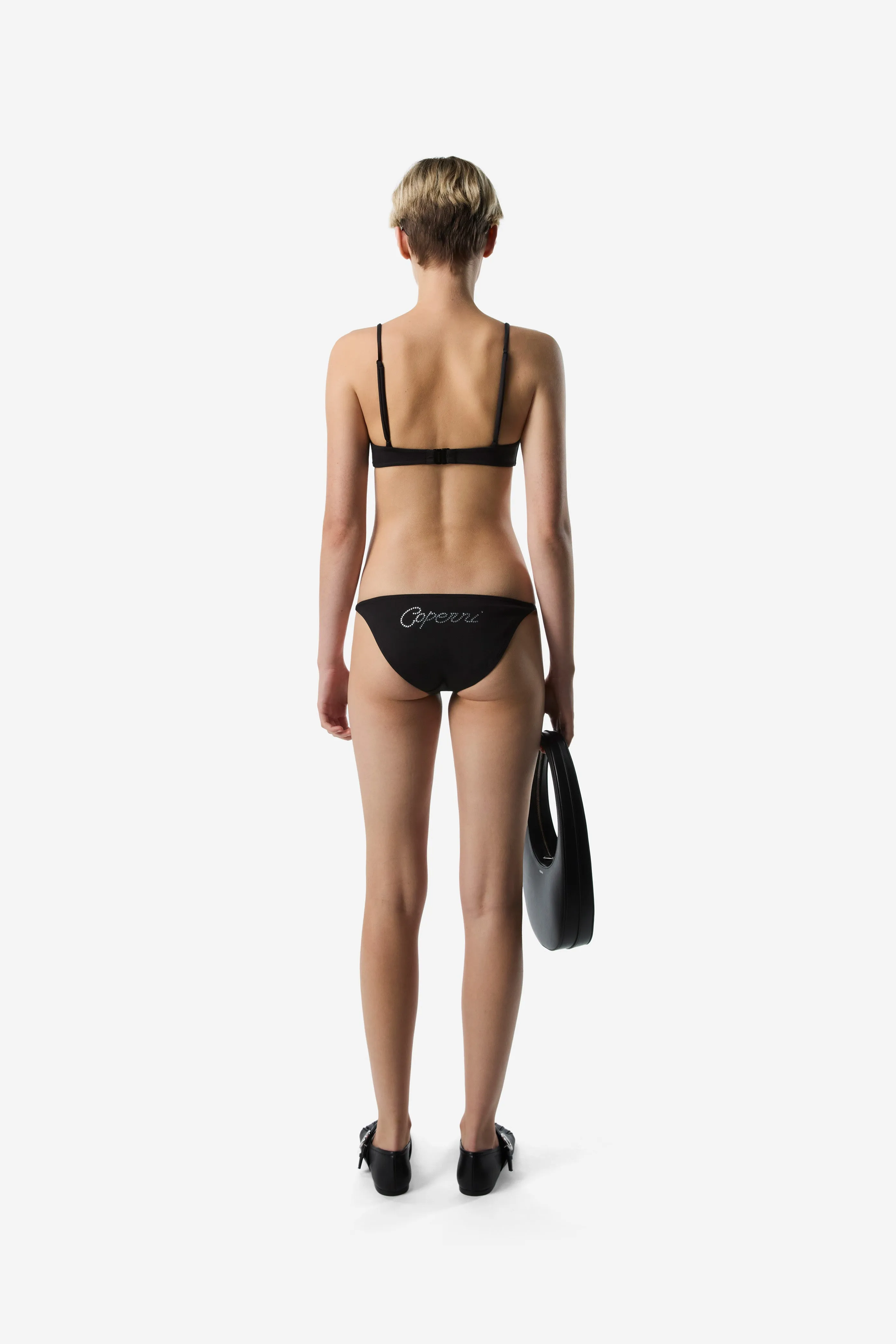 Crystal Logo Bikini Bottom