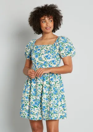Dreamy and Demure Mini Dress