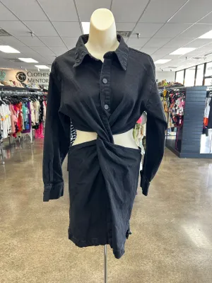 Dress Casual Short By Clothes Mentor In Black Denim, Size:M