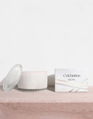 Ecoya Grand Celebration Candle White Musk & Vanilla
