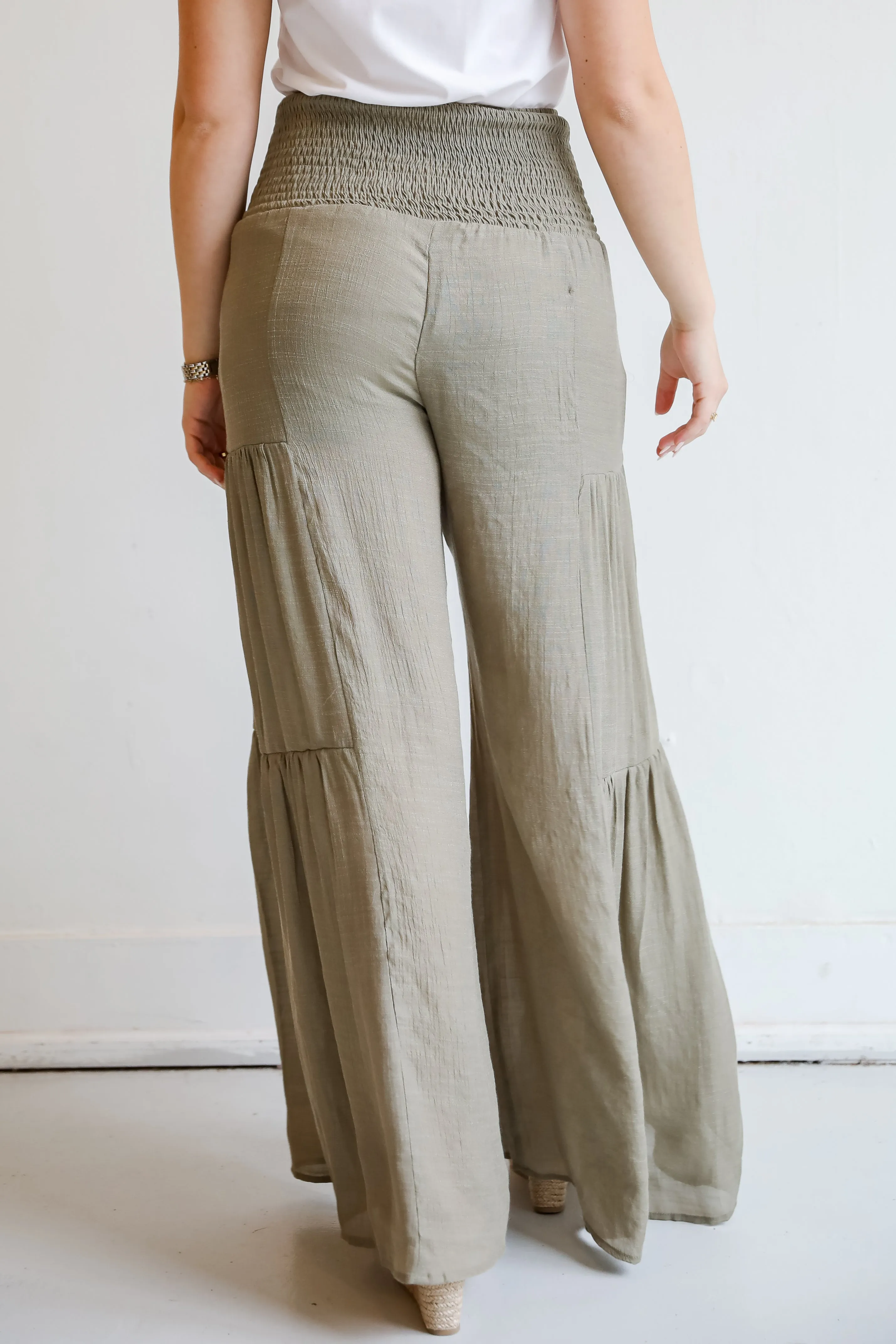 FINAL SALE - Dreamy Oasis Wide Leg Pants - DU DEAL