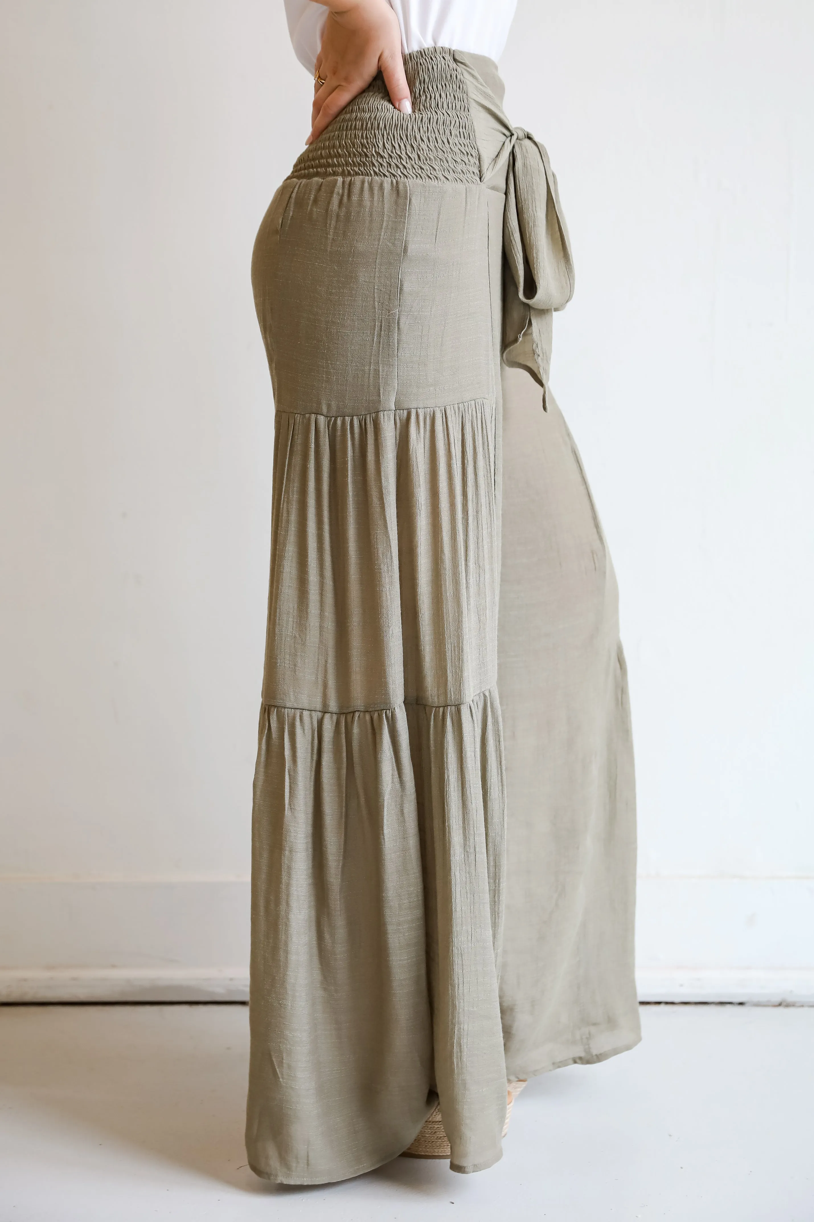FINAL SALE - Dreamy Oasis Wide Leg Pants - DU DEAL