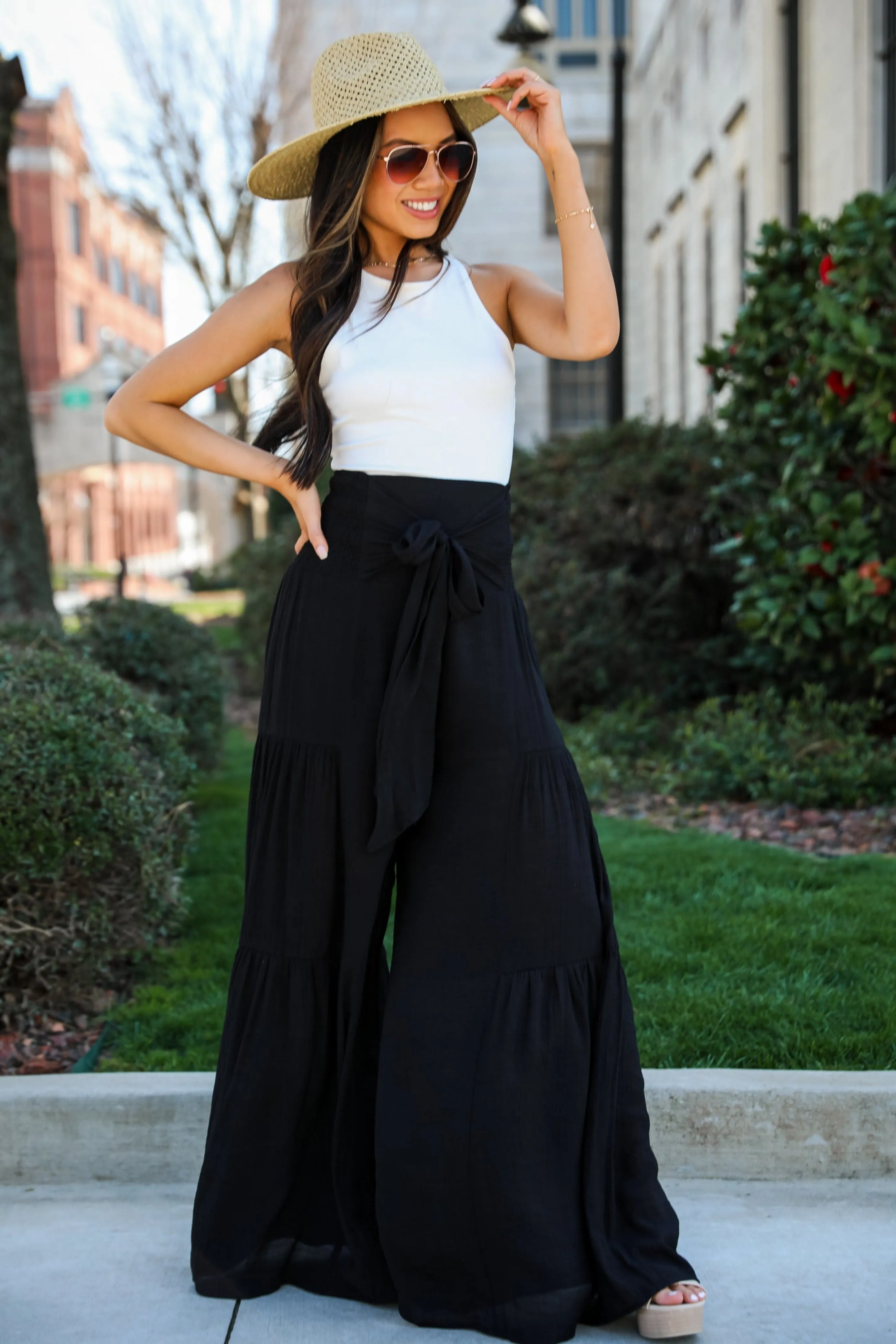 FINAL SALE - Dreamy Oasis Wide Leg Pants - DU DEAL