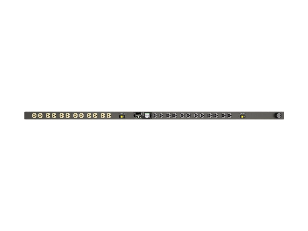 Geist Monitored Unit Level MN05M4B1-24D203-3TL5A0A10-S - Power distribution unit - AC 120 V - 2.8 kW - Ethernet 10/100/1000, VP4N30AP