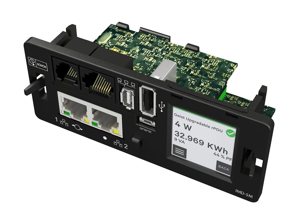 Geist Switched Unit Level Monitoring MUS5M1R5-12CF17-2C20A9H00-S - Power distribution unit (rack-mountable) - AC 120/208/230 VP5U21A0