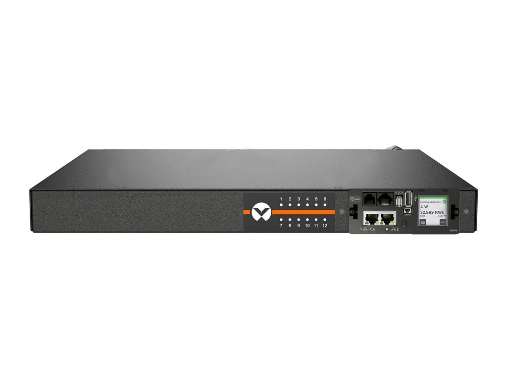Geist Switched Unit Level Monitoring MUS5M1R5-12CF17-2C20A9H00-S - Power distribution unit (rack-mountable) - AC 120/208/230 VP5U21A0