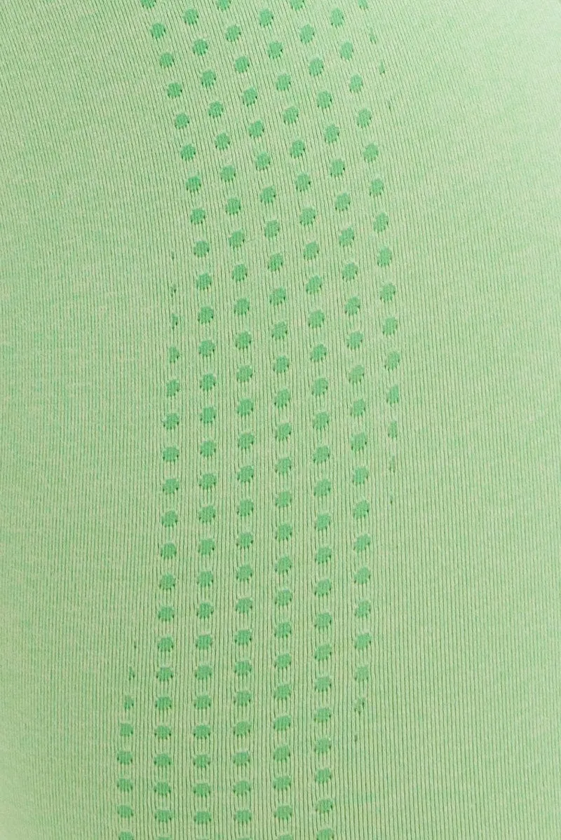 Green Activewear High Rise Legging Seamless