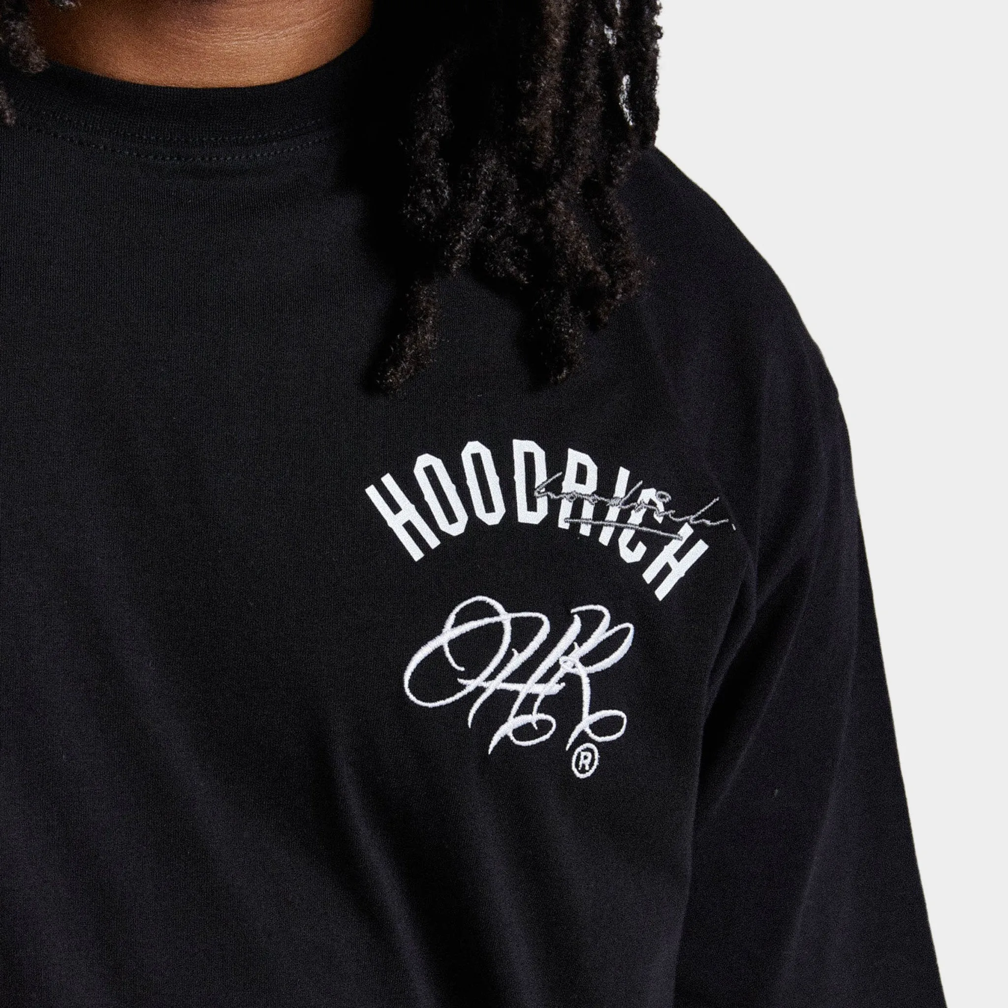 Hoodrich Heat Graphic T-Shirt Black / White - Lava Smoke