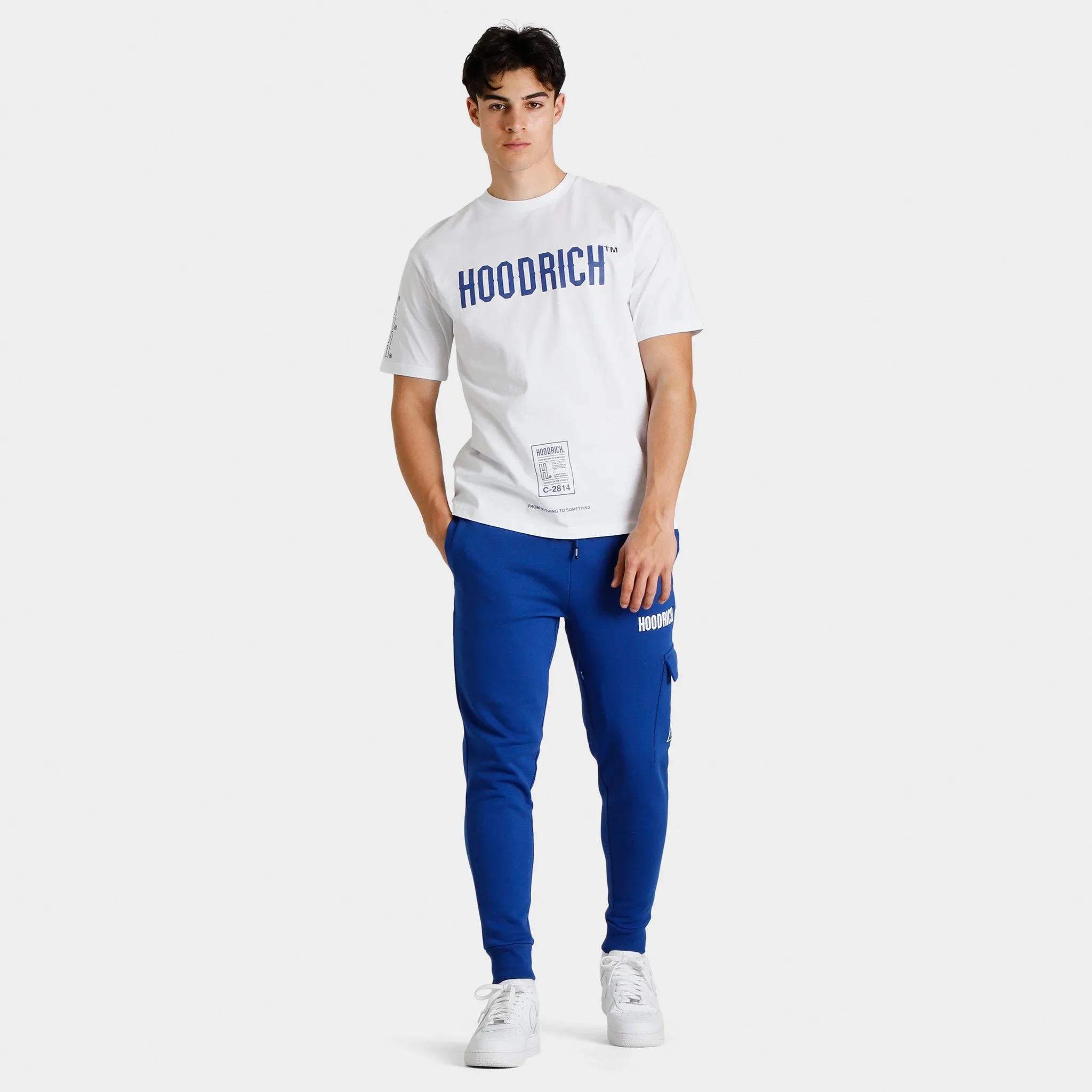 Hoodrich OG Akira V6 T-Shirt White / Sodalite Blue - Black