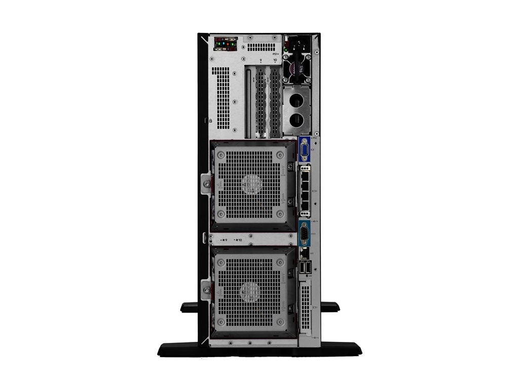 HPE ProLiant ML350 Gen11 Base - Server - tower 4U - 2-way - 1 x Xeon Silver 4410Y / up to 3.9 GHz - RAM 32 GB - SATA/SAS - hot-swap P53564-371