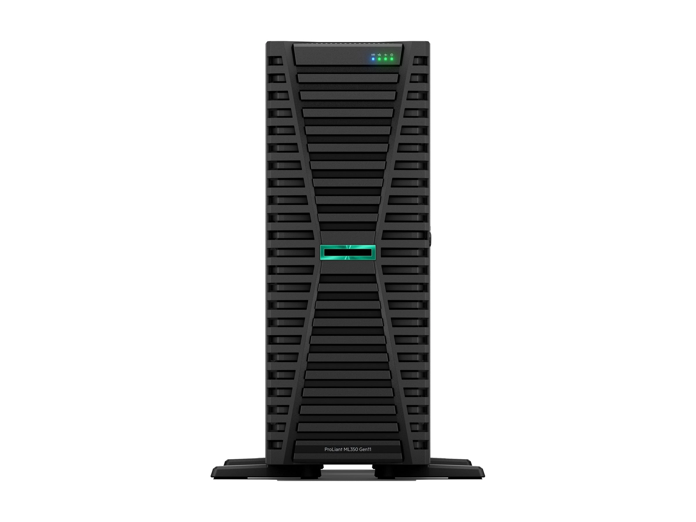 HPE ProLiant ML350 Gen11 Base - Server - tower 4U - 2-way - 1 x Xeon Silver 4410Y / up to 3.9 GHz - RAM 32 GB - SATA/SAS - hot-swap P53564-371