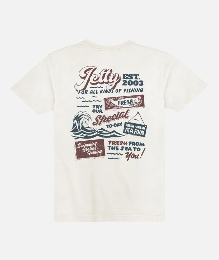 Jetty Men's Fresh Catch Pocket Tee