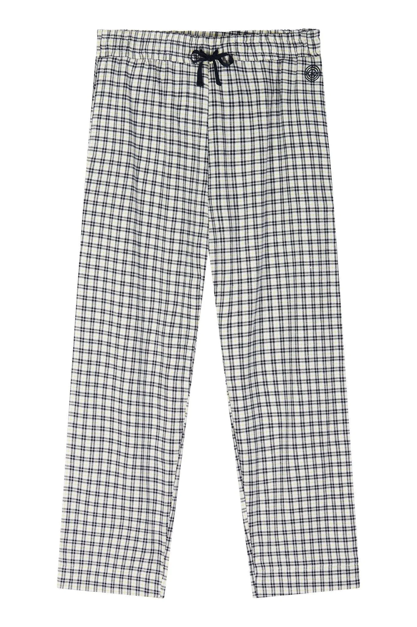Jim Jam Women's Organic Cotton Pyjama Set | White