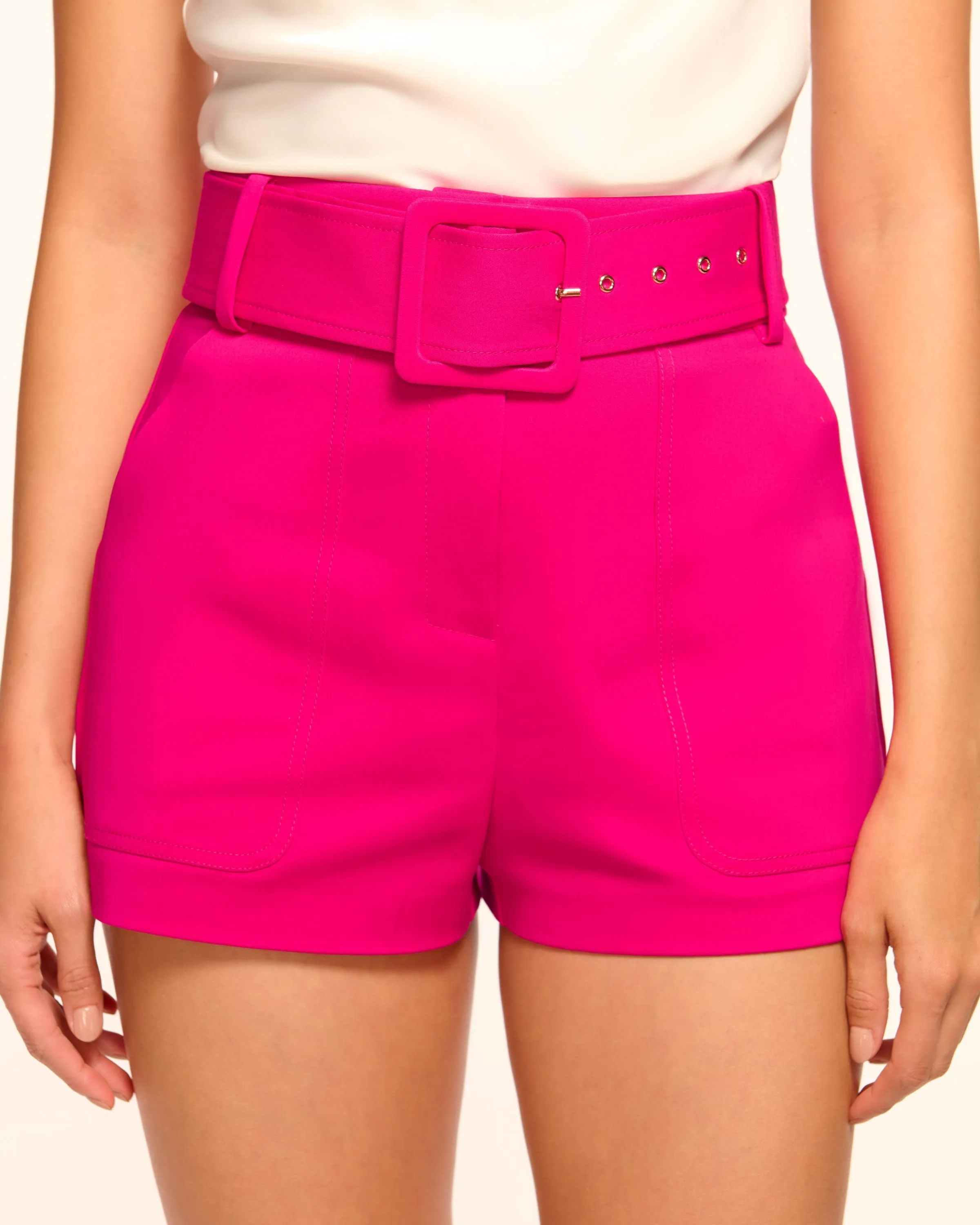 Kasey Belted Mini Short