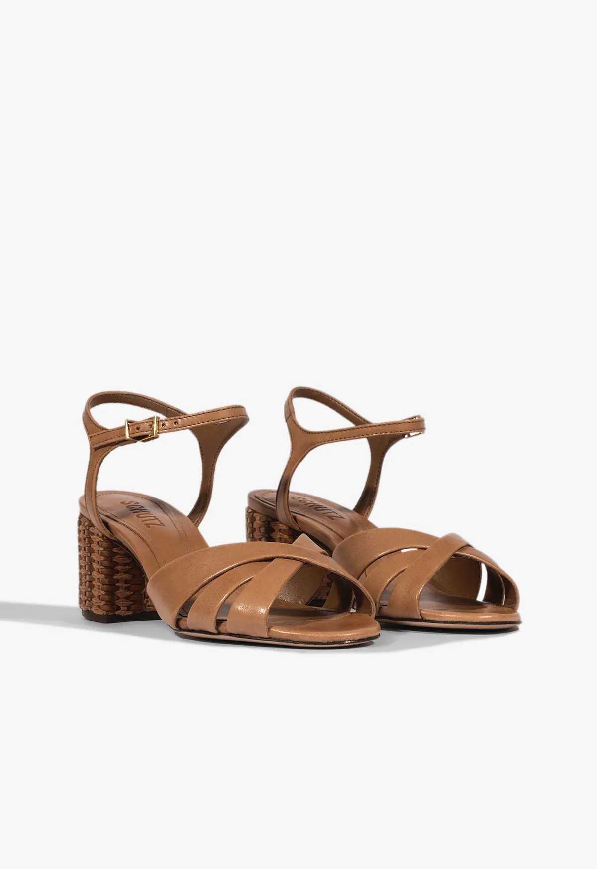 Keefa Mid Block Sandal