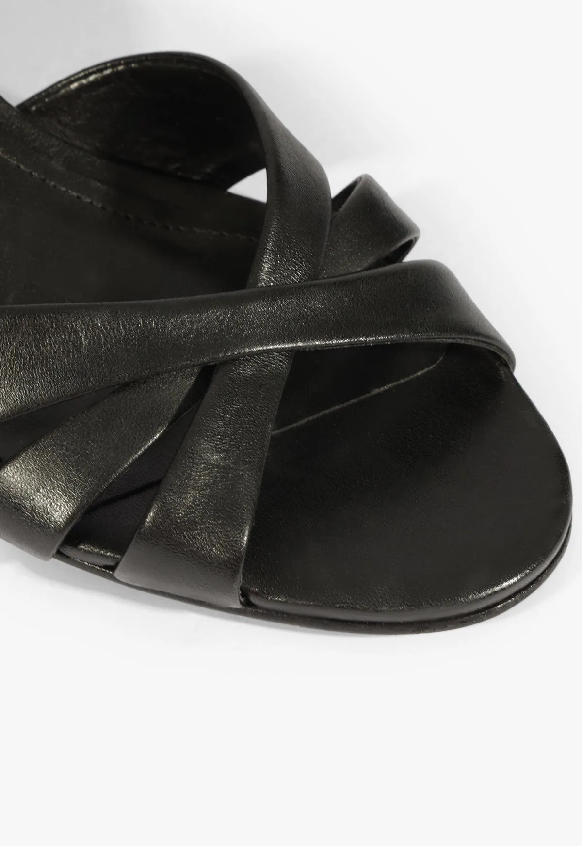 Keefa Mid Block Sandal