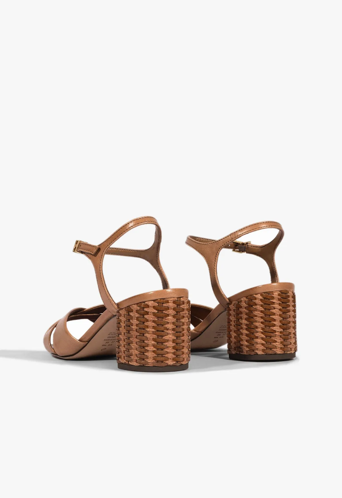 Keefa Mid Block Sandal
