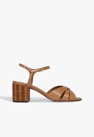 Keefa Mid Block Sandal
