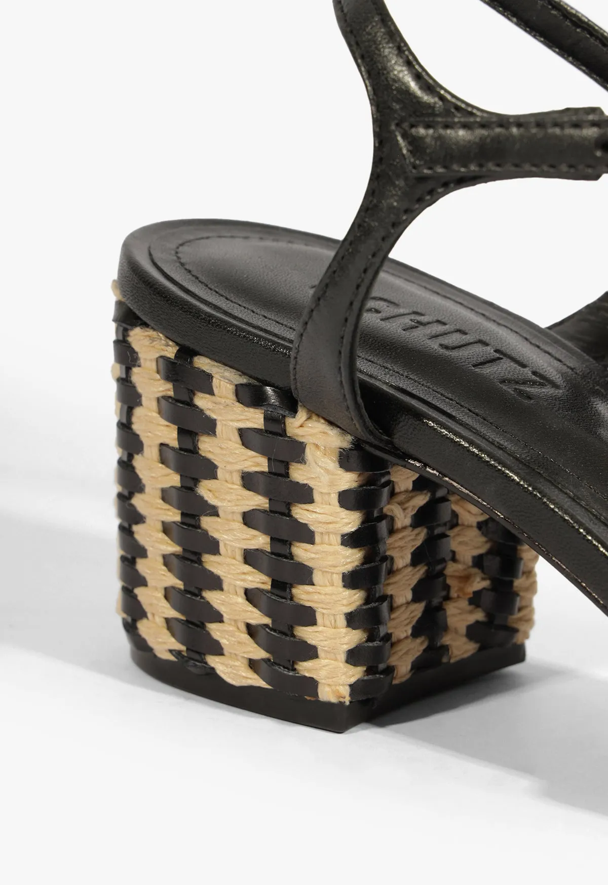 Keefa Mid Block Sandal