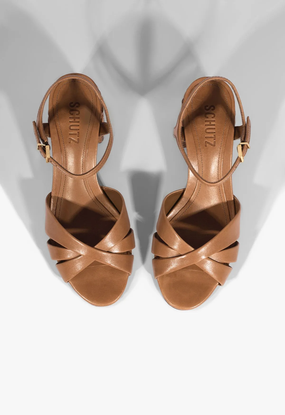 Keefa Mid Block Sandal