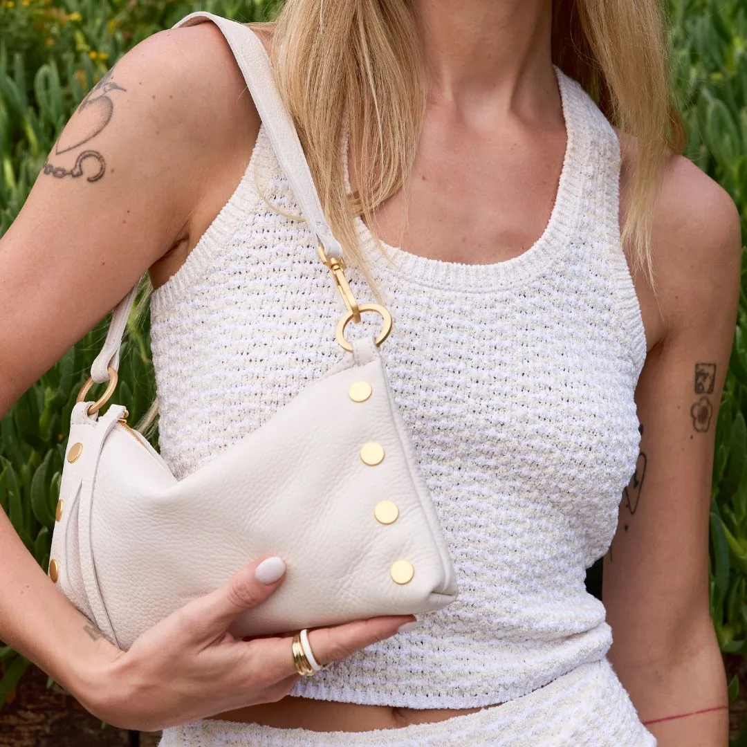 Kyle | Calla Lily White/Brushed Gold