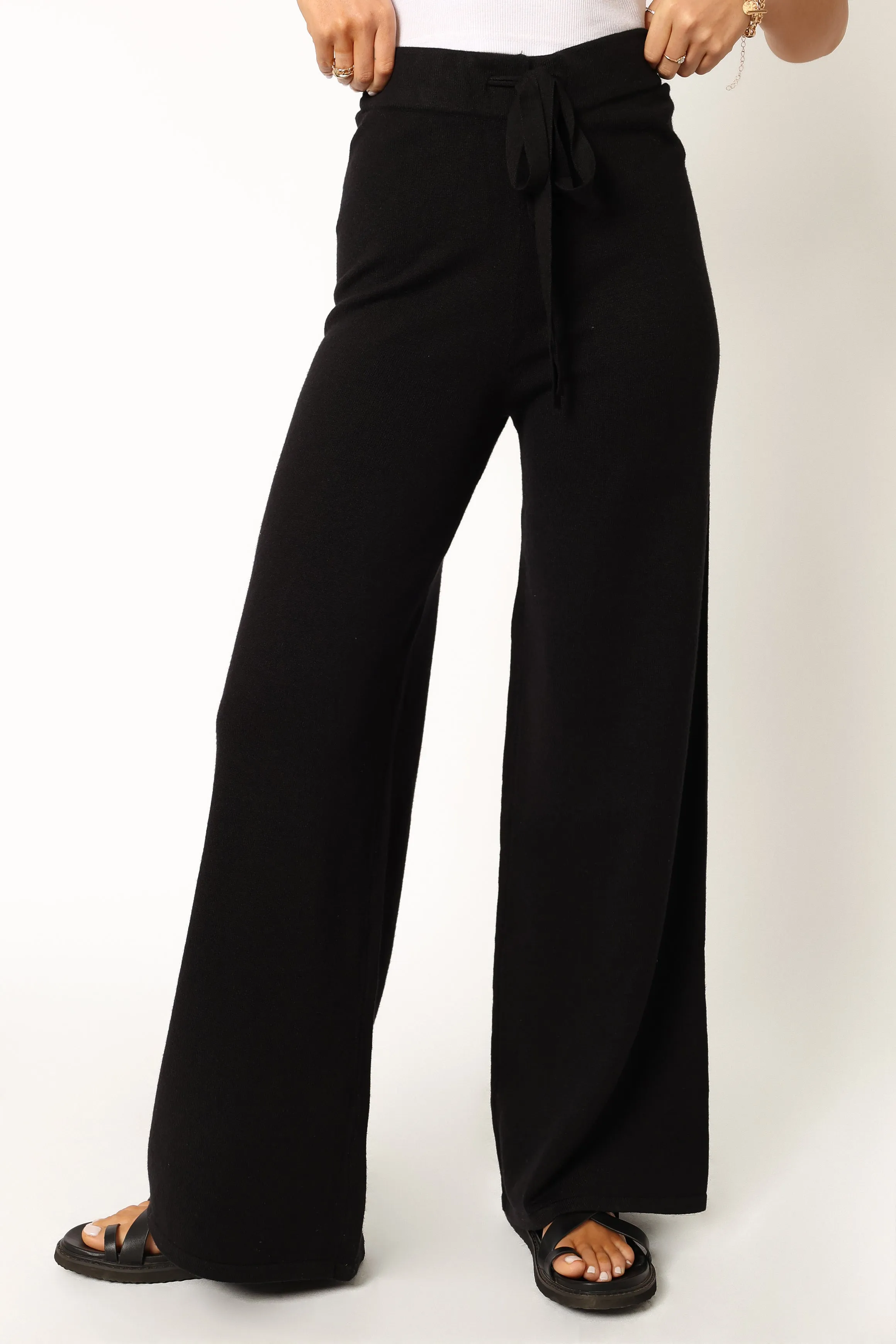 Lorie Knit Pant - Black