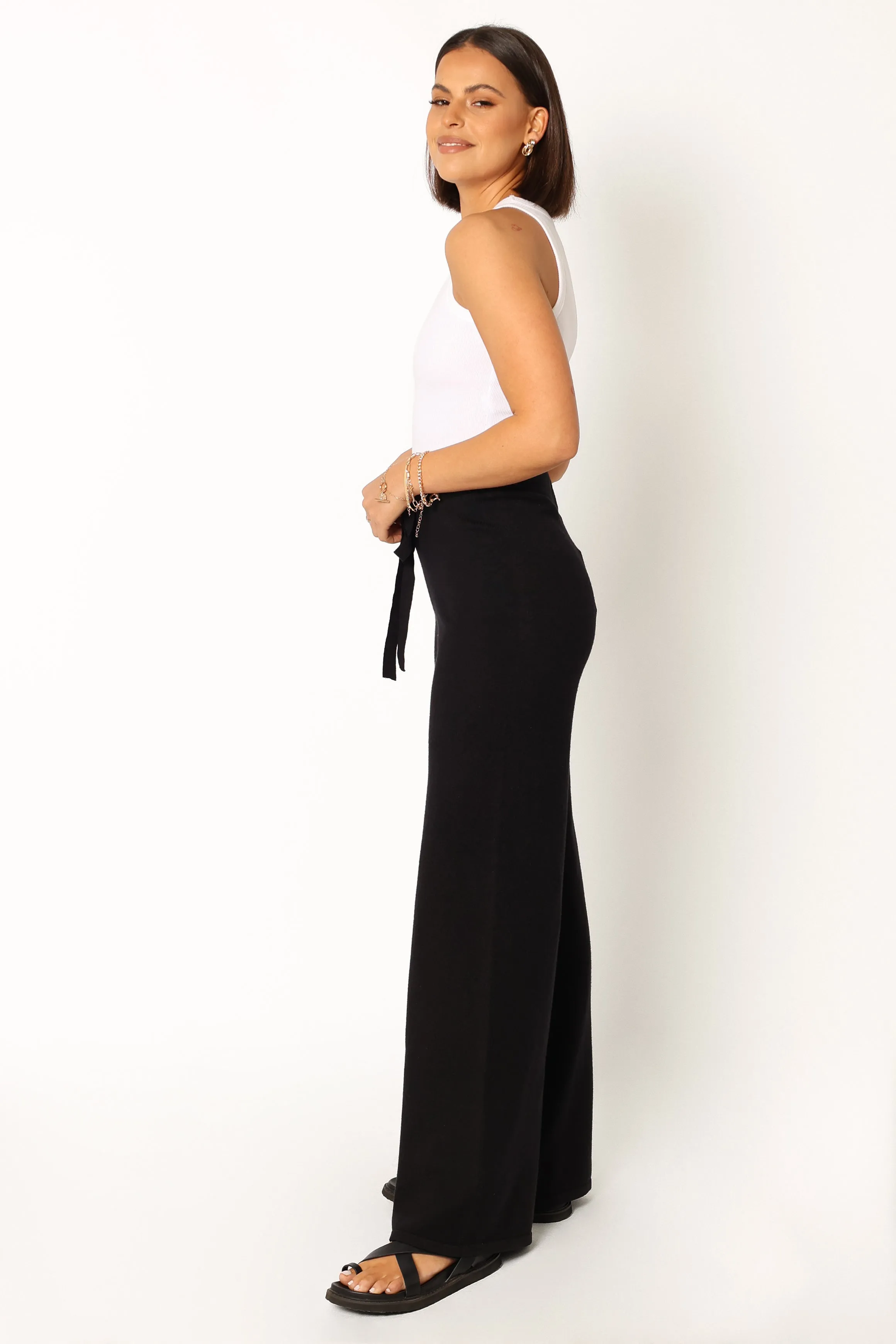 Lorie Knit Pant - Black