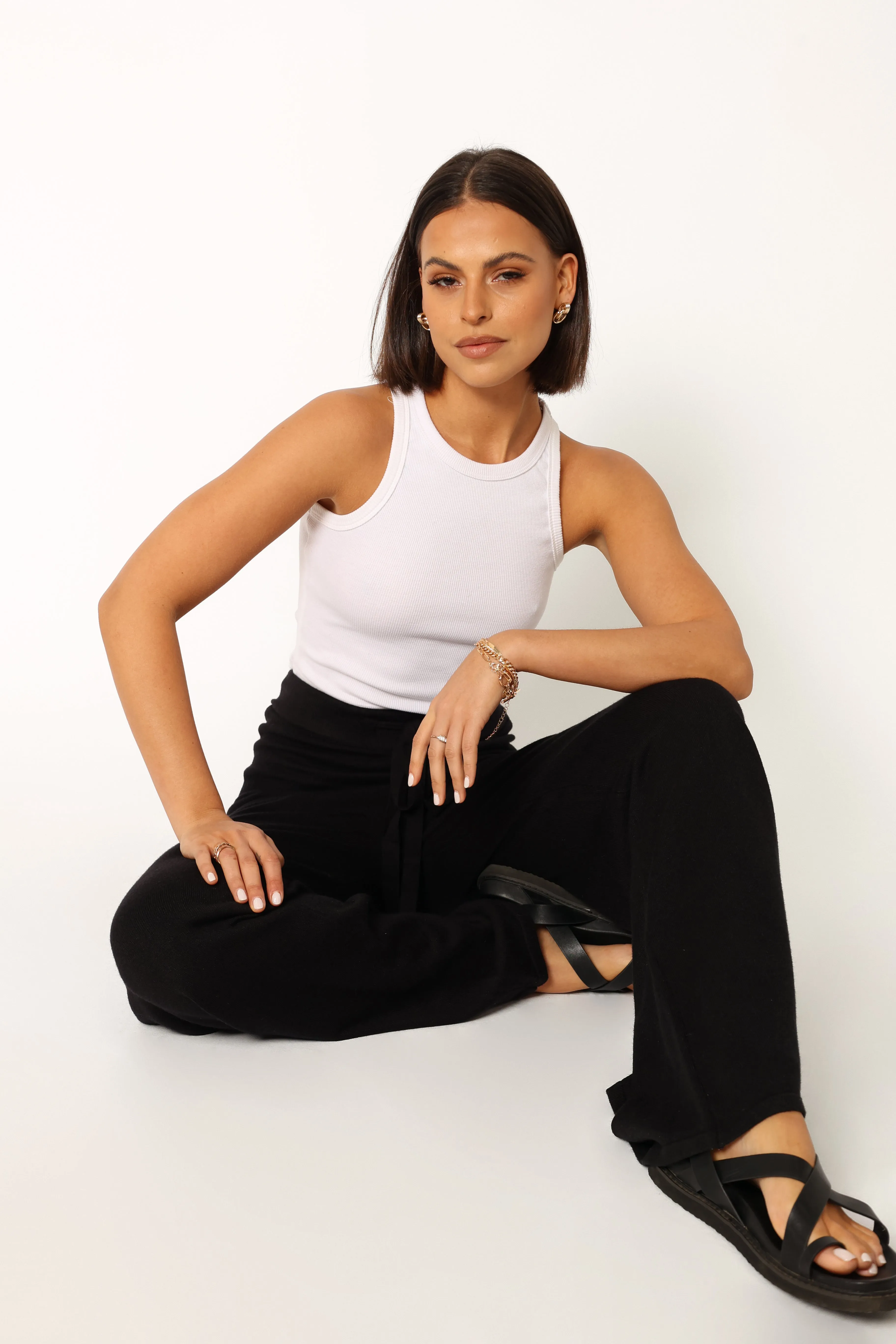 Lorie Knit Pant - Black