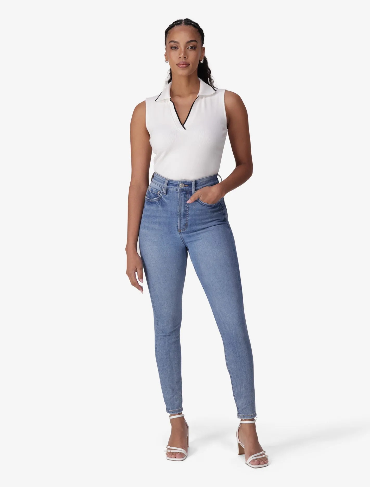 Mila High-Rise Skinny Jeans