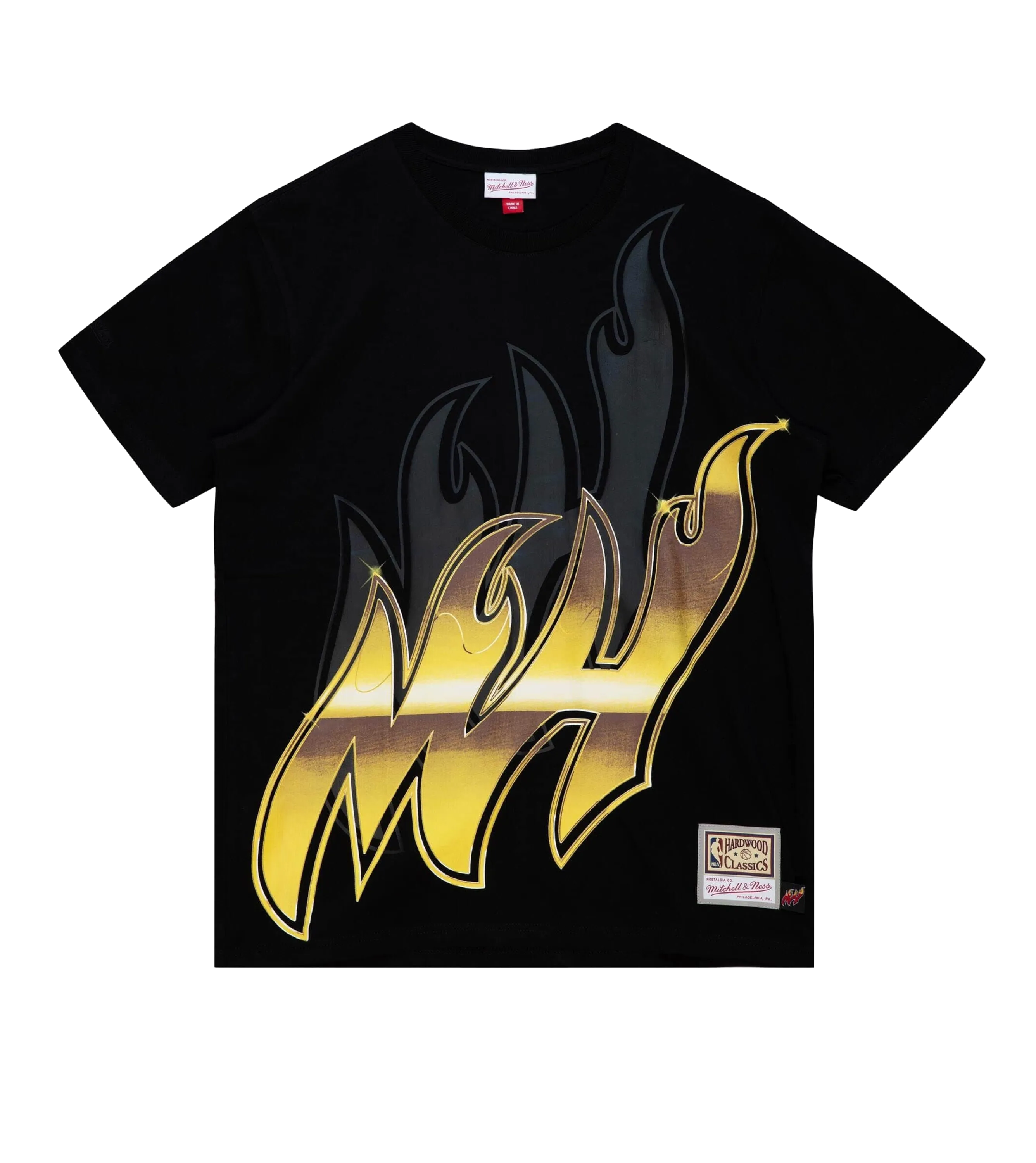 Mitchell and Ness Miami HEAT Big Face Tee