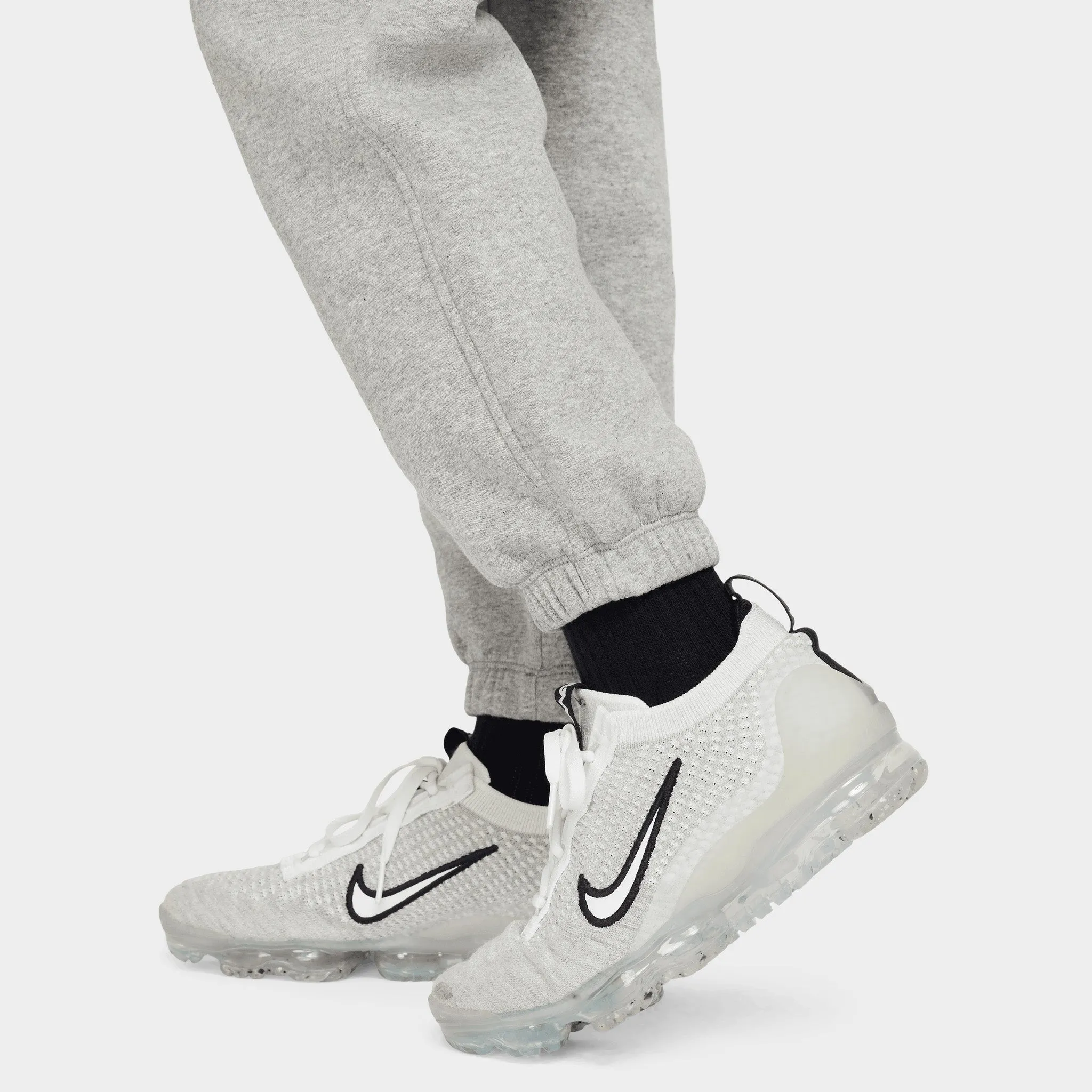 Nike Junior Girls' Club Fleece Loose Pants / Dark Grey Heather