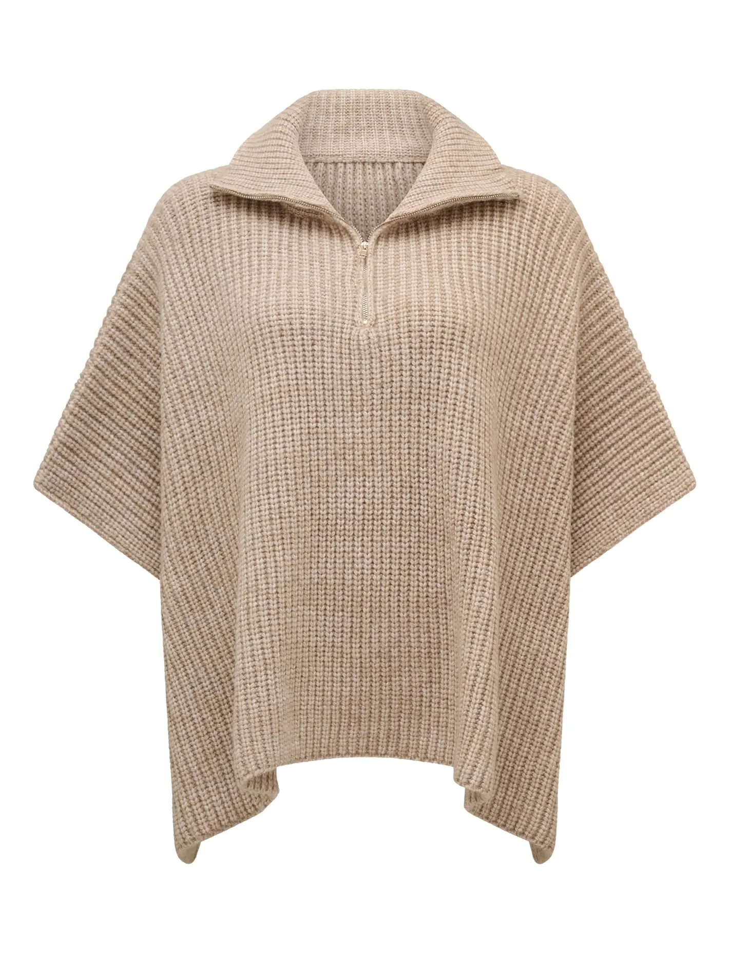 Nina Zip Up Poncho