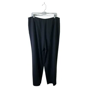 Pants Wide Leg By Eileen Fisher In Black, Size:14