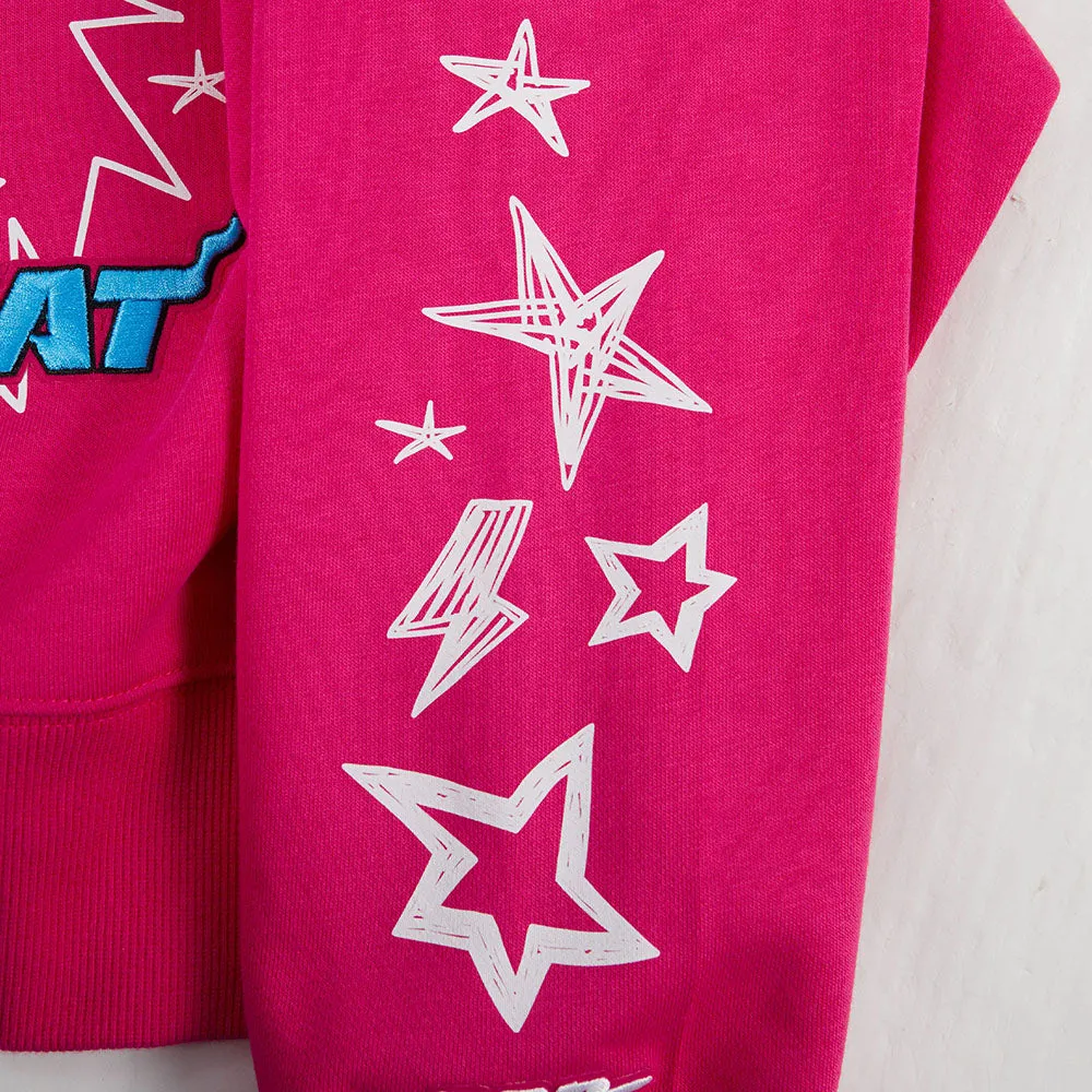 Pro Standard Miami HEAT Original Vice Pink Women's Crewneck